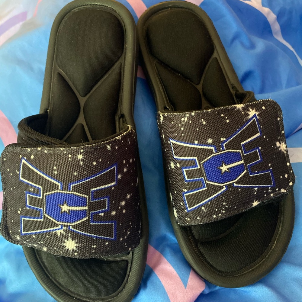Youth Ece slides - sandals Velcro adjustable sz36